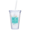 16 Oz. Clear Spirit Tumbler Cup